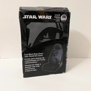 Star Wars Darth Vader Low Back Seat Cover with Headrest Cover
